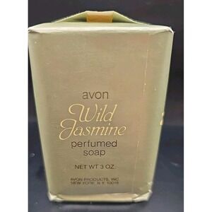 Vintage‎ Avon Wild Jasmine Perfumed Soap 3 Oz. New/old Stock